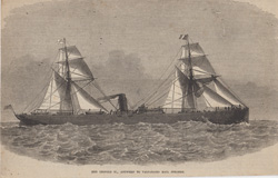 The Leopold II, Antwert to Valparaiso Mail Steamer